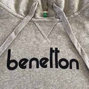 Benetton size small hoodie, like new condition